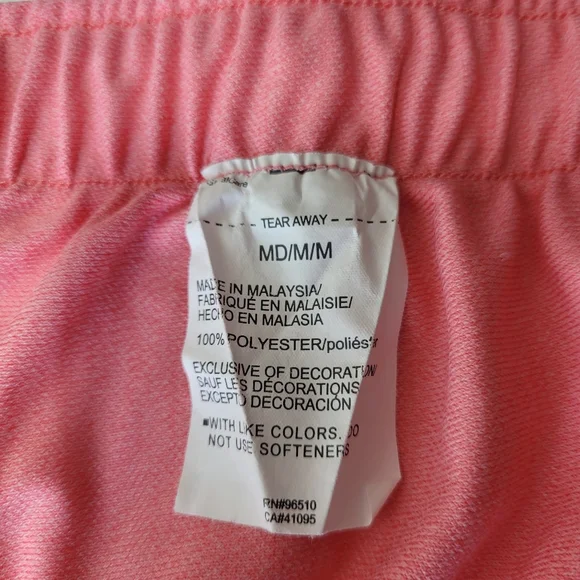 Under Armour Pink Athletic Shorts Lightweight Stretch - Picture 6 of 8